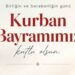 Kılıçdaroğlu’ndan Kurban Bayramı mesajı