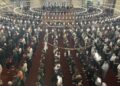 Edirne'de Selimiye Camisi, bayram namazında doldu