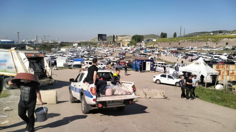 Ankara'da kurban kesim alanlarında yoğunluk