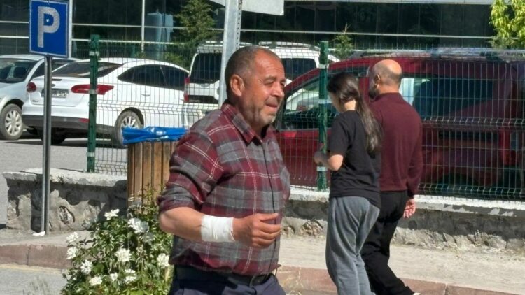 Malatya'da acemi kasaplar hastane yolunu tuttu