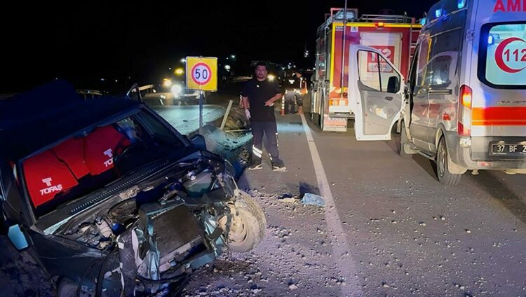 Kastamonu'da kaza: 2 yaralı