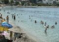 Bodrum’da bayramın ikinci gününde sahillerde yoğunluk sürüyor