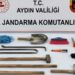 Aydın'da kaçak tarihi eser kazısına suçüstü; 3 gözaltı