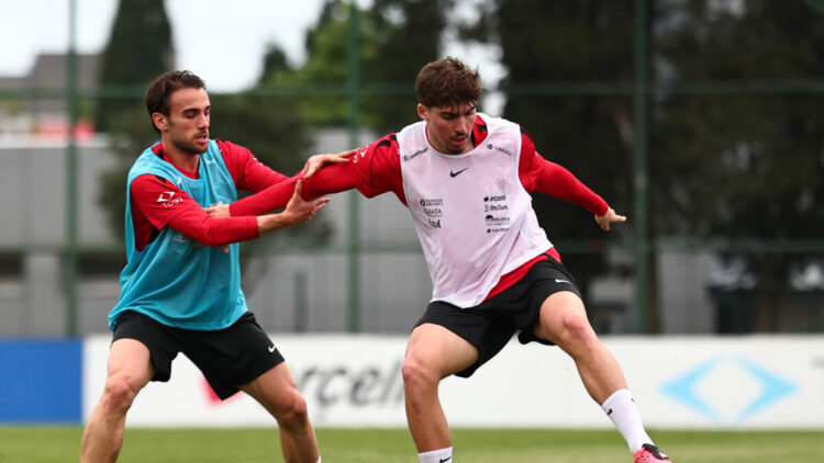 A Mili Futbol Takımı, iki günlük iznin ardından çalışmalara başladı
