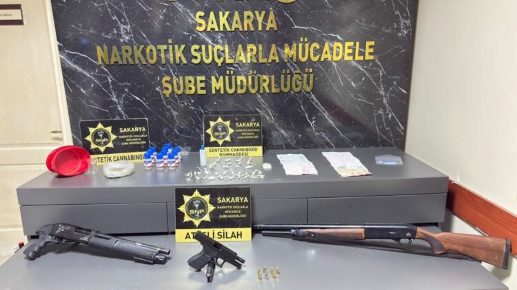 Sakarya'da uyuşturucu operasyonu; 1 tutuklama
