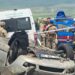 Elazığ’da takla atan otomobilin sürücüsü öldü, 3 yaralı