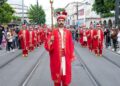 İstanbul'un fethinin 573'üncü yıl dönümünde Beyazıt'tan Ayasofya'ya 'Fetih Yürüyüşü' düzenlendi