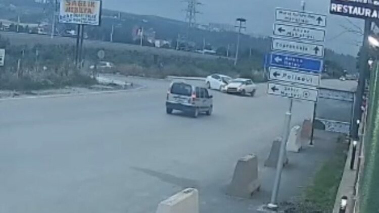 Osmaniye’de zincirleme kaza kamerada; 8 yaralı