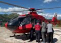 Ayı saldırısında yaralandı, ambulans helikopterle hastaneye ulaştırıldı