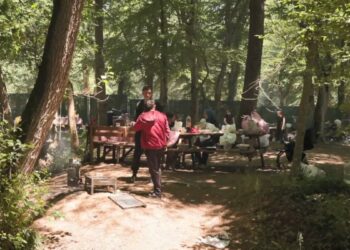 Belgrad Ormanı'nda mangal yakıp piknik yaptılar