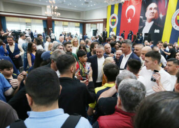 Fenerbahçe'de geleneksel bayramlaşma töreni yapıldı