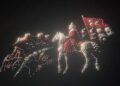 İstanbul’un fethinin 573. yıl dönümüne özel 1453 dronla ışık gösterisi