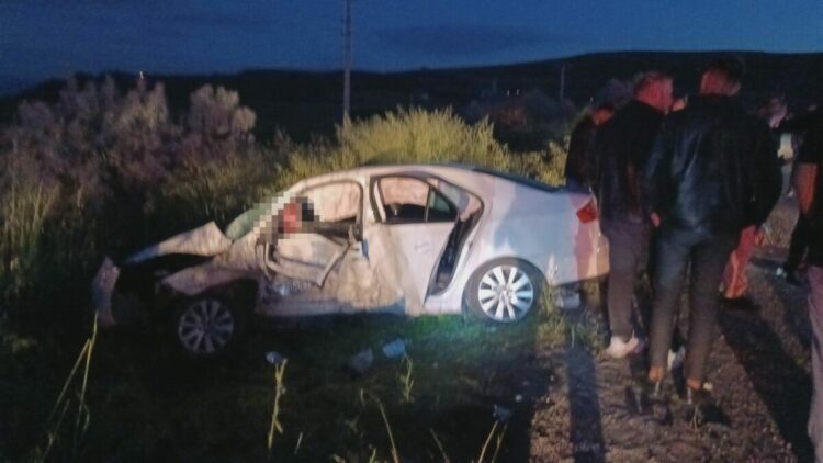 Çorum'da iki otomobil çarpıştı: 1 ölü, 6 yaralı