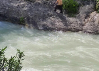 Serinlemek için girdiği çayda akıntıya kapılarak kayboldu