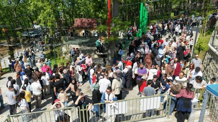 Karadeniz'in en büyük Macera Parkı'na 11 günde 100 bin ziyaretçi