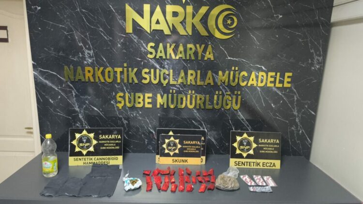 Sakarya'da uyuşturucu operasyonu; 1 tutuklama