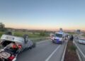 Piknikten dönen ailenin bulunduğu otomobil takla attı: 4'ü çocuk 7 yaralı