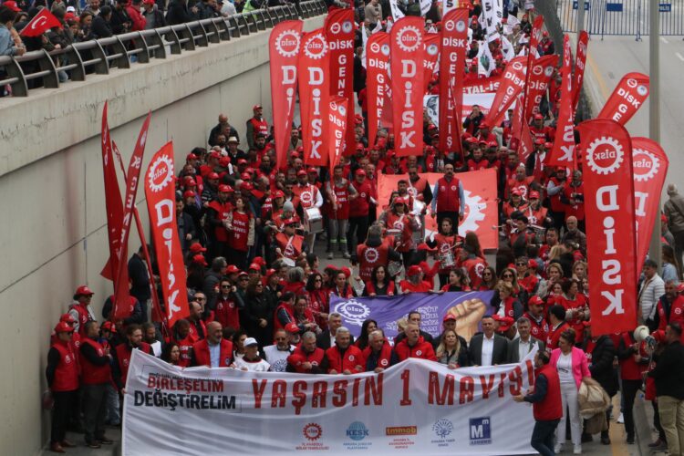 Ankara'da '1 Mayıs Emek ve Dayanışma Günü' kutlaması