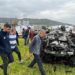 Sinyalizasyon direğine çarpan otomobil takla attı: 1’i çocuk 4 yaralı