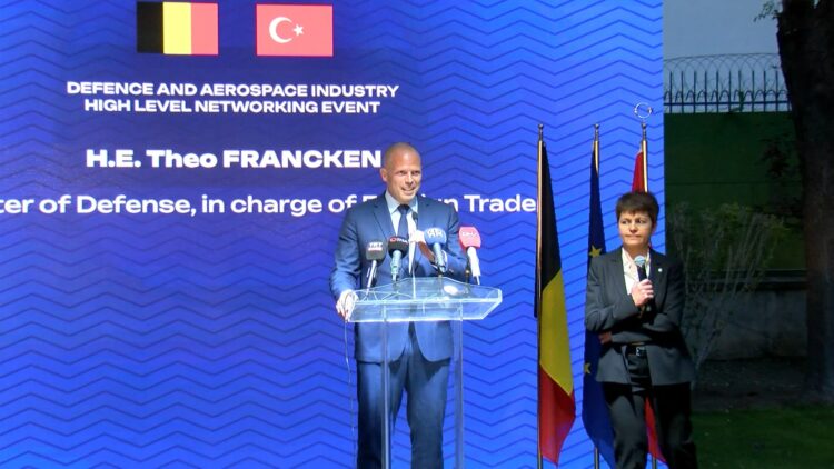 Belçika Savunma Bakanı Francken: Savunmada Türkiye ile aynı seviyede değiliz
