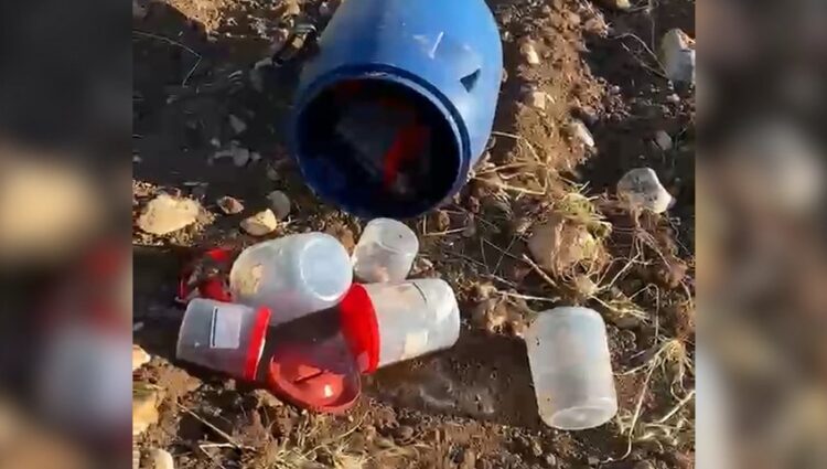Mezarlıktaki plastik varilde 21 insan cenini bulundu
