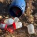 Mezarlıktaki plastik varilde 21 insan cenini bulundu