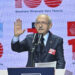 CHP 38. Olağan Kurultayı, Ankara Spor Salonu'nda başladı. Kurultaya katılan CHP Genel Başkanı Kemal Kılıçdaroğlu, burada konuşma yaptı. ( Harun Özalp - Anadolu Ajansı )