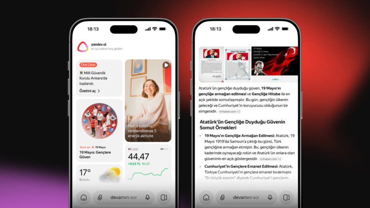 Yandex Türkiye'den 19 Mayıs'a özel dijital deneyim!