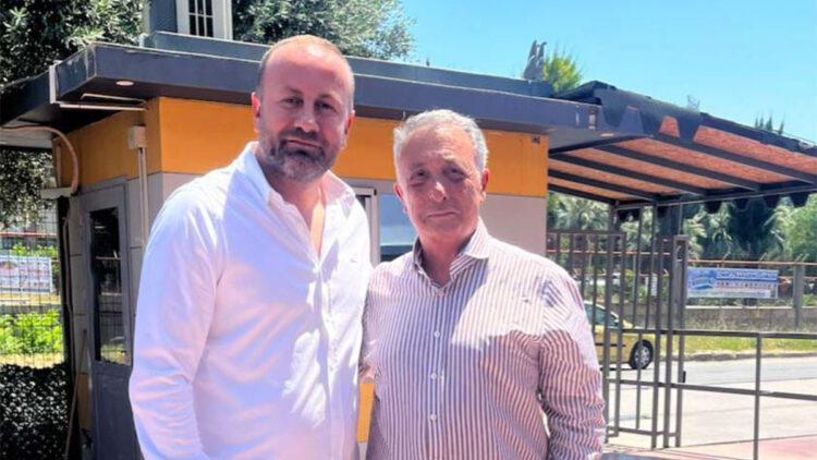 Altay Başkanı Sinan Kanlı İzmir’de Ahmet Nur Çebi ile buluştu