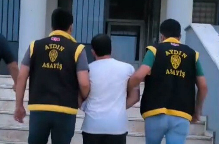 Aydın'da 25 yıl kesinleşmiş hapis cezasıyla aranan hükümlü yakalandı