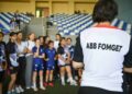 FOMGET’te anne-kız futbol heyecanı; Anneler bu kes tribünde değil sahadaydı