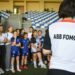 FOMGET’te anne-kız futbol heyecanı; Anneler bu kes tribünde değil sahadaydı