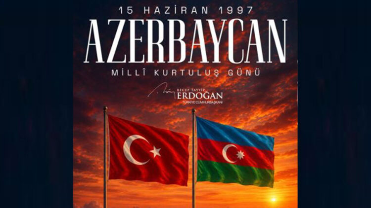 Cumhurbaşkanı Erdoğan, Azerbaycan'ın Milli Kurtuluş Günü'nü kutladı