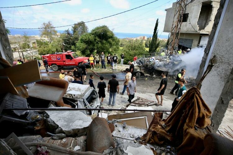 İsrail ordusu Beyrut'a hava saldırısı düzenledi