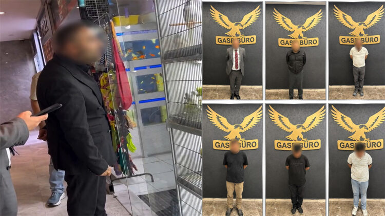 Kendini 'Genel Başkan' olarak tanıtıp denetim yapan kişinin de aralarında olduğu 6 şüpheli gözaltında