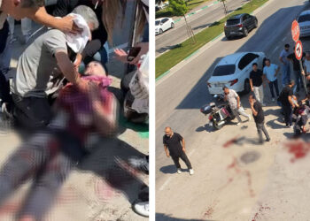 'Park yeri' kavgasında boynundan bıçaklanan baba, göğsünden yaralanan oğluna tampon yaptı