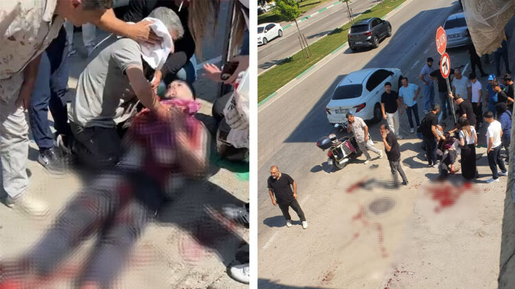 'Park yeri' kavgasında boynundan bıçaklanan baba, göğsünden yaralanan oğluna tampon yaptı