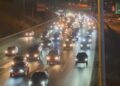 Bayram tatili dönüşü İstanbul girişinde trafik yoğunluğu