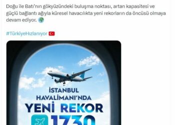 İstanbul Havalimanı, en yoğun günlük hava trafiğine ulaştı
