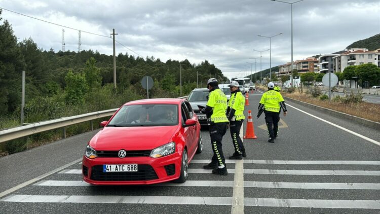 Muğla'da bayram trafiğinde denetimler arttı, kazalar azaldı