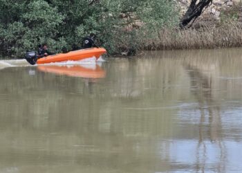 Kelkit Çayı'na düşerek kaybolan 2 genci arama çalışmaları 5'inci gününde