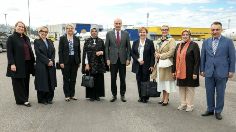 TBMM Başkanı Kurtulmuş, Finlandiya'da