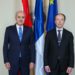 TBMM Başkanı Kurtulmuş, Finlandiya Parlamentosu Başkanı Halla-Aho ile görüştü