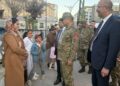 Orgeneral Tokel, Yüksekova'da esnafı ziyaret etti