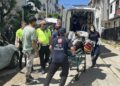 Hamile kadın ve 2 çocuğu yangında dumandan etkilendi