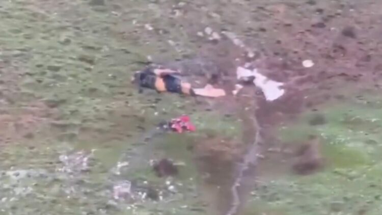Dağda kalp krizi geçirdi; askeri helikopter ile kurtarıldı