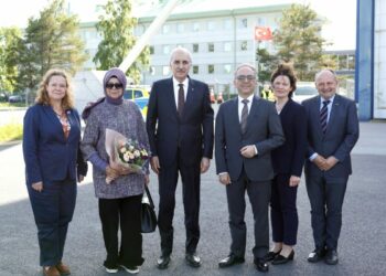 TBMM Başkanı Kurtulmuş, İsveç’te