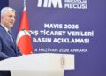 Bakan Bolat: Mayıs ayı ihracatı 22,5 milyar dolar