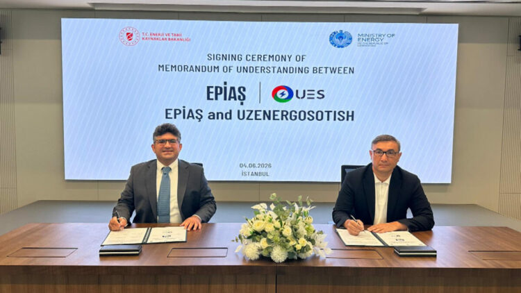 EPİAŞ ve Uzenergosotish JSC, enerji piyasalarının geliştirilmesi için mutabakat belgesi imzaladı
