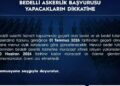 MSB'den 'bedelli askerlik tutarı' açıklaması